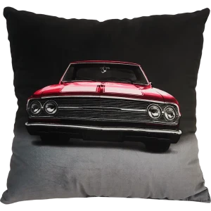 Декоративная подушка Seasons Машина 40x40 см цвет черно-розовый