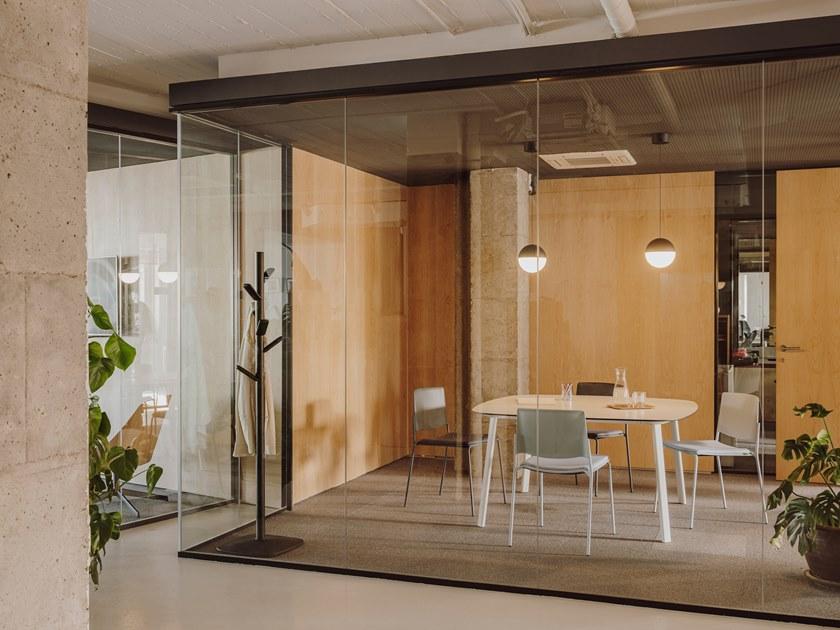 ENEA Прямоугольный деревянный стол Lts system sun-id-1396921 - Вид №3