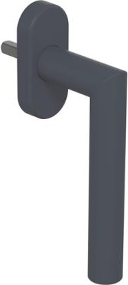 162PBFG.2 оконная ручка HEWI Edition matt | Polyamid 