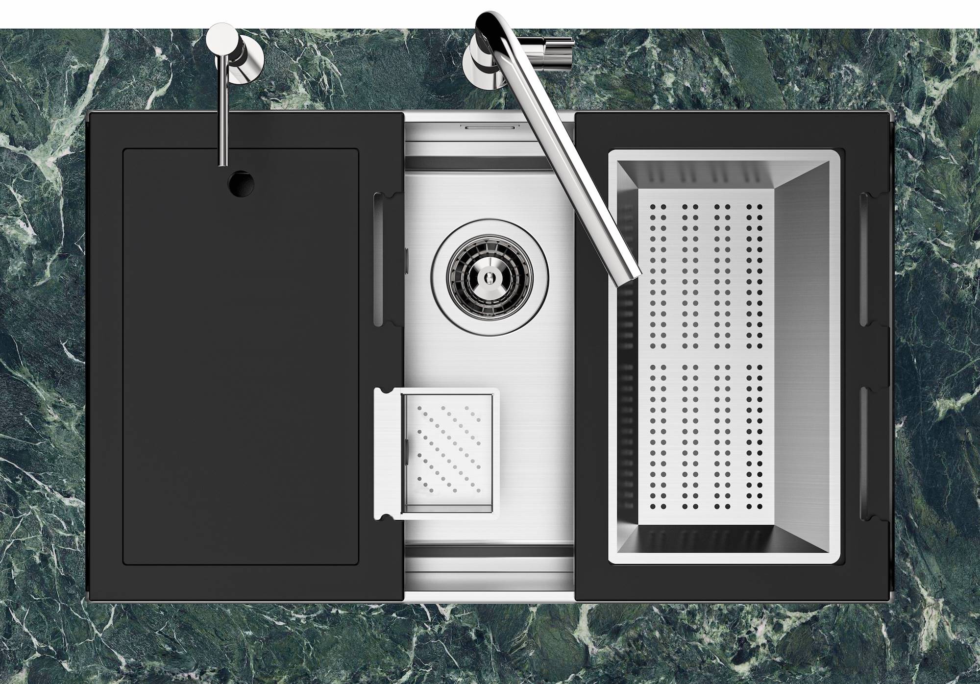 Раковина из нержавеющей стали Foster Quadra Evo ARCH-00124779 - Вид №8