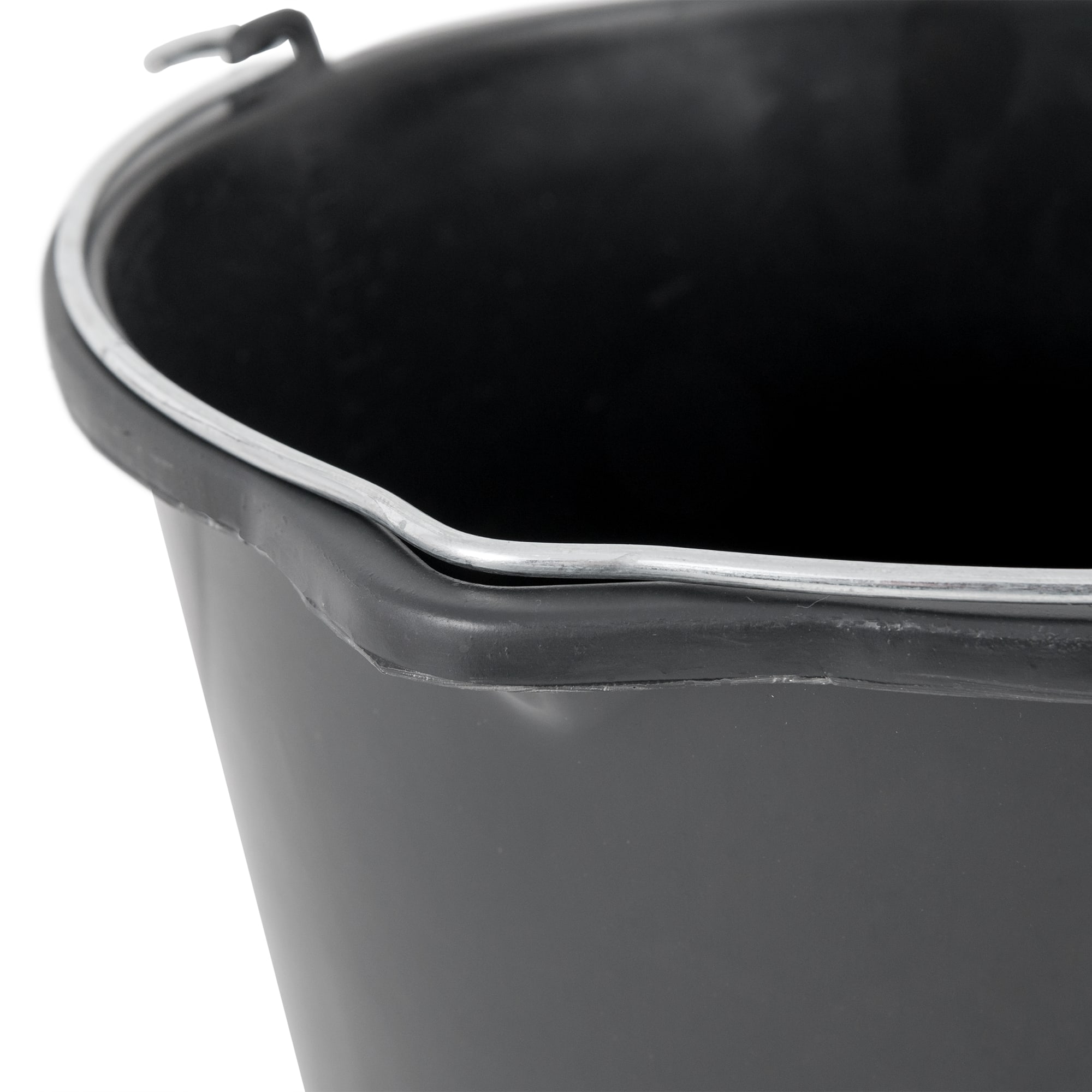 82366337 Ведро 12 л пластиковое цвет тёмно-серый Santreyd  - Вид №1