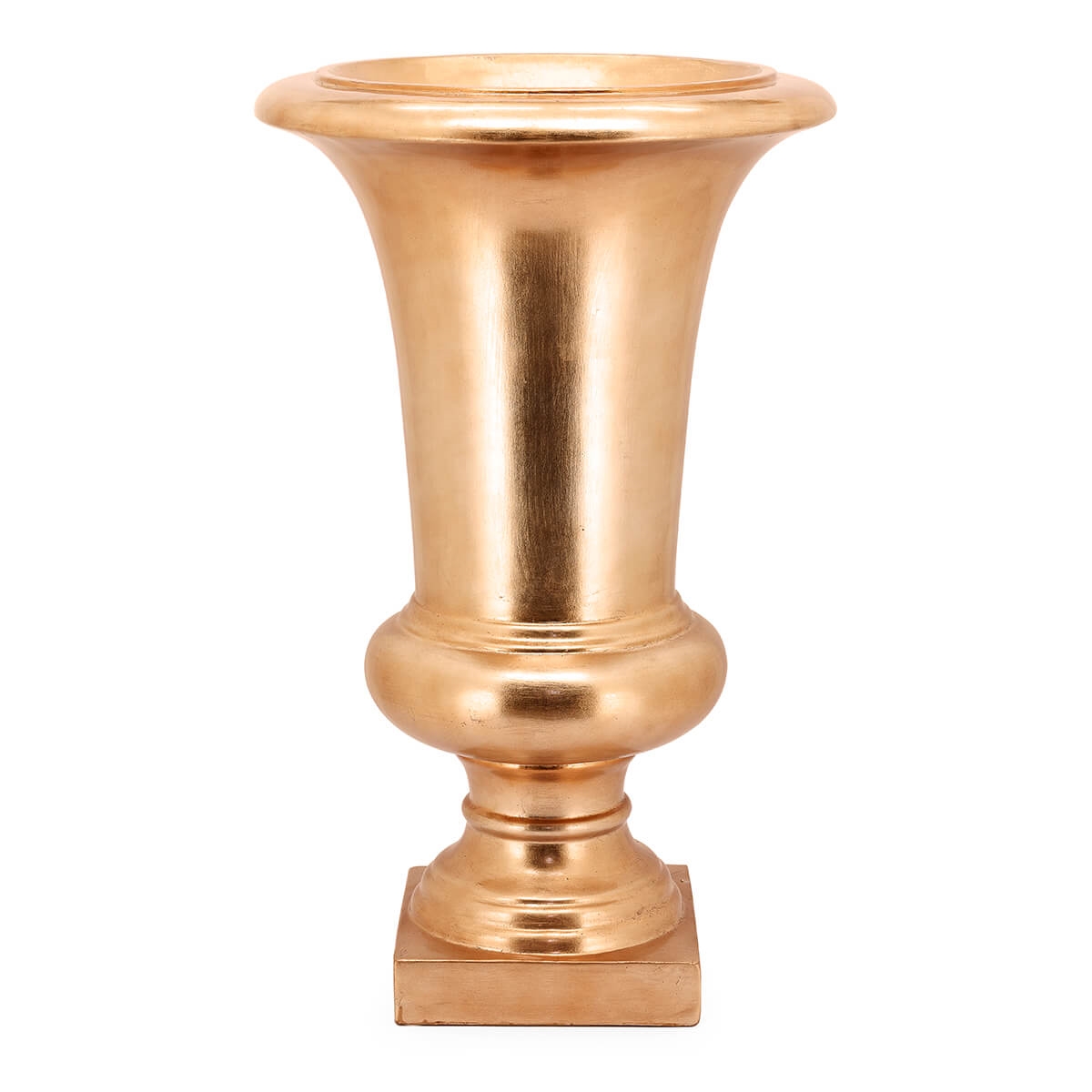 200764-FO ABHIKA ВАЗА СМОЛА ЧАШКА GOLD  - Вид №1