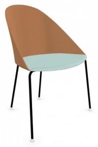 arper Стул из полипропилена со встроенной подушкой Cila