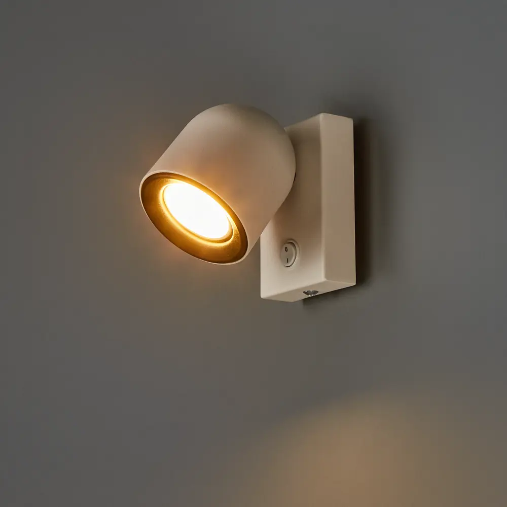 Спот поворотный Elektrostandard Ogma, 1 лампа, 1 м², цвет белый Santreyd STLM-2066771 - Вид №1