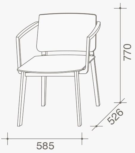 Lema Веревочное кресло с подлокотниками sun-id-1447359 - Вид №3