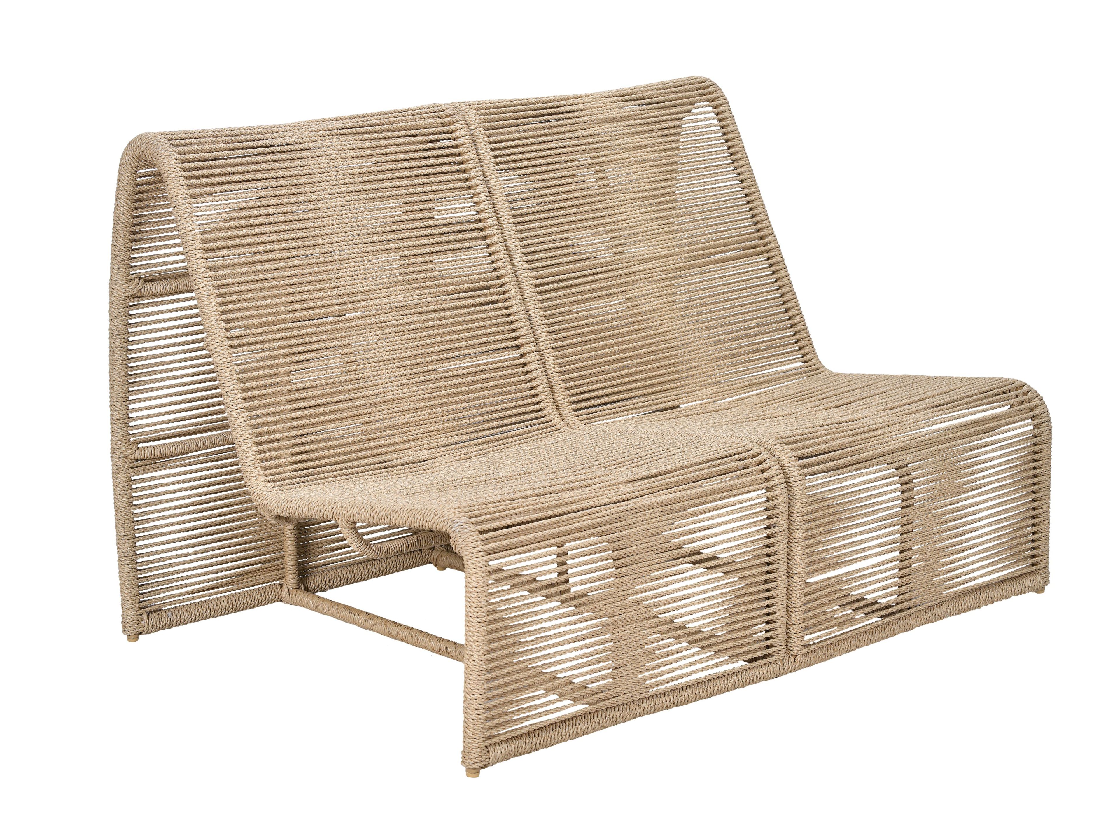 2-местный веревочный садовый диван cbdesign линия ARCH-00001074