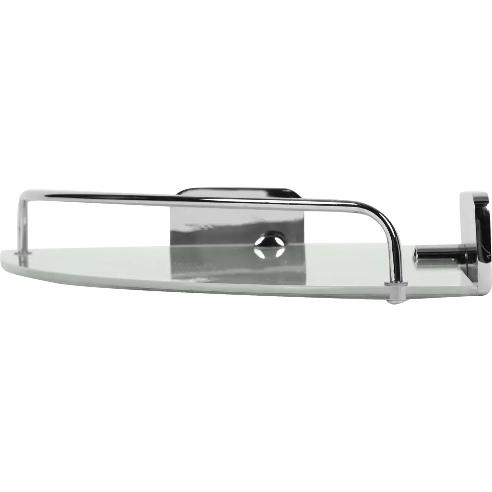 Полка для ванной комнаты Kraft угловая, стекло/хром 82040400 STLM-2083362 BRISSEN - Вид №3