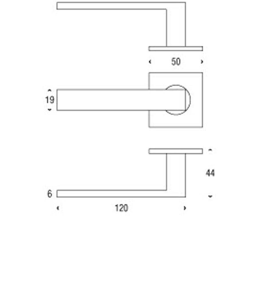 FROST Ручка рычага KUBE 1004 sun-id-1966533 - Вид №1