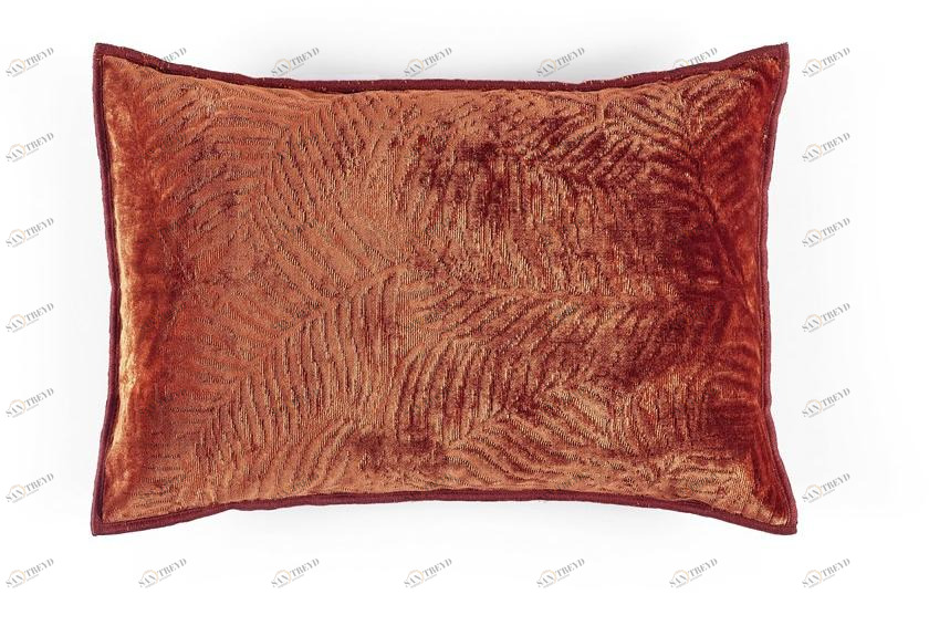 Élitis Прямоугольная подушка из бархата с цветочными мотивами sun-id-1442785