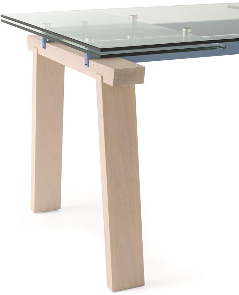 Calligaris Раздвижной прямоугольный стол из дерева и стекла  Cs/4091-xr  - Вид №2