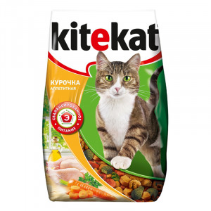 ПР0051328 Корм для кошек курочка аппетитная сух. 350г Kitekat