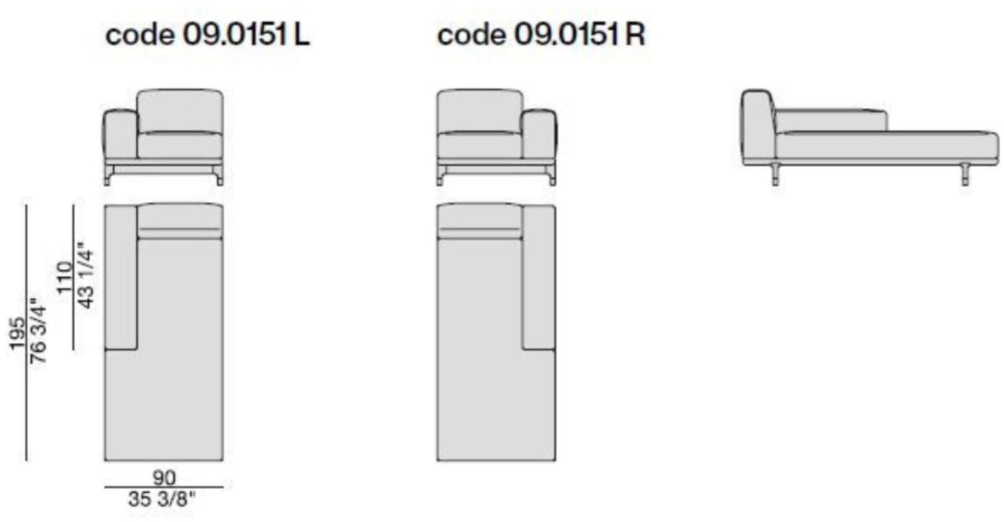 Porada Модульный тканевый диван с вещевым ящиком Eighteen sun-id-1365862 - Вид №35