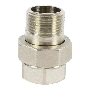 Сгон прямой американка MONLID 1" ВР-НР мм никелированная латунь