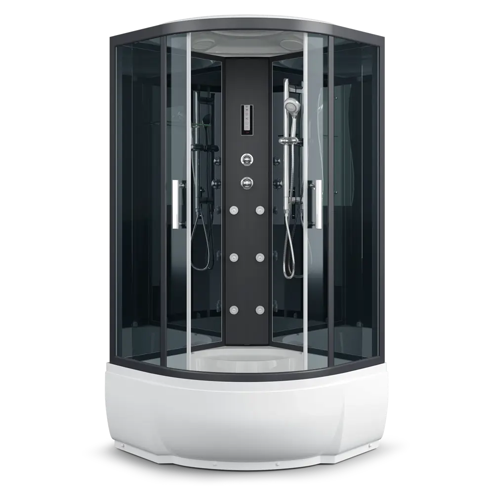Душевая кабина с гидромассажем Erlit ER5709TP-C24 высокий поддон 90x90 см 82369781 STLM-2137760 Santreyd Без серии