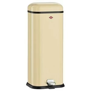 Бак для мусора с педалью Superboy, прямоугольный, 20 л, кремовый