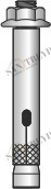 Анкер AW 01 12 129 AW01 Tecfi 12 х 12930 