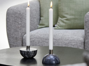 Мраморный подсвечник