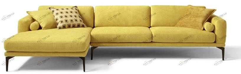 Egoitaliano Модульный диван с откидной спинкой из ткани sun-id-1492338