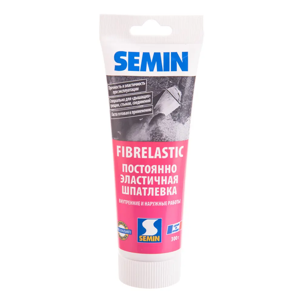 Шпаклёвка эластичная Semin Fiberlastic 0.3 кг 12454421 STLM-2085436 
