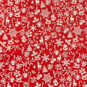 Упаковочная бумага «Новогодний подарок» 70 см