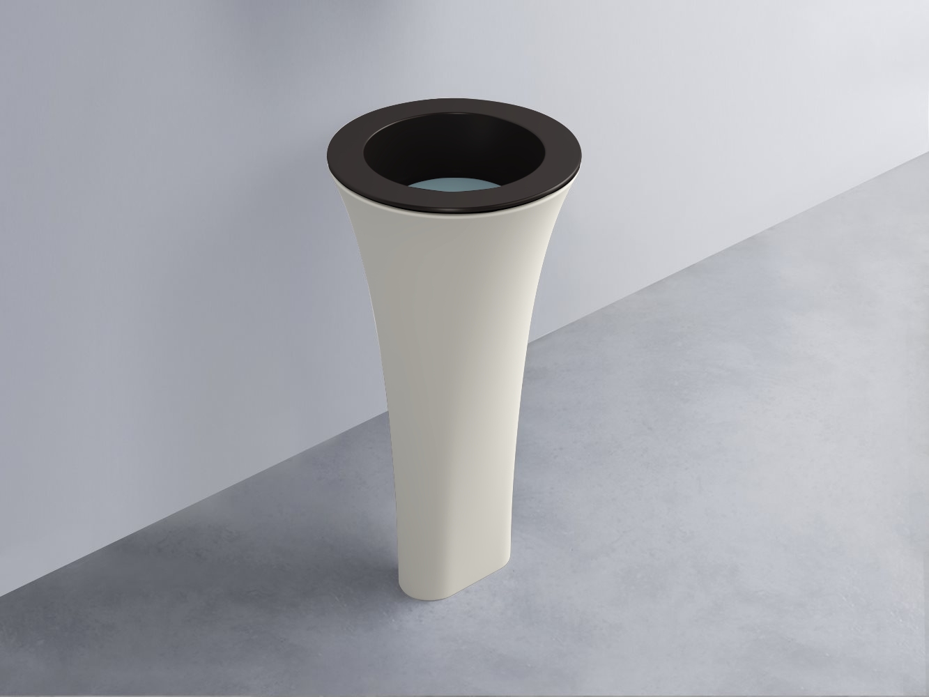 AMLA45-LV+AMPILT-PL+AMCOLT-TL Раковина Amedeo Tondo отдельностоящая cielo Enjoy + Amedeo Ceramica Cielo