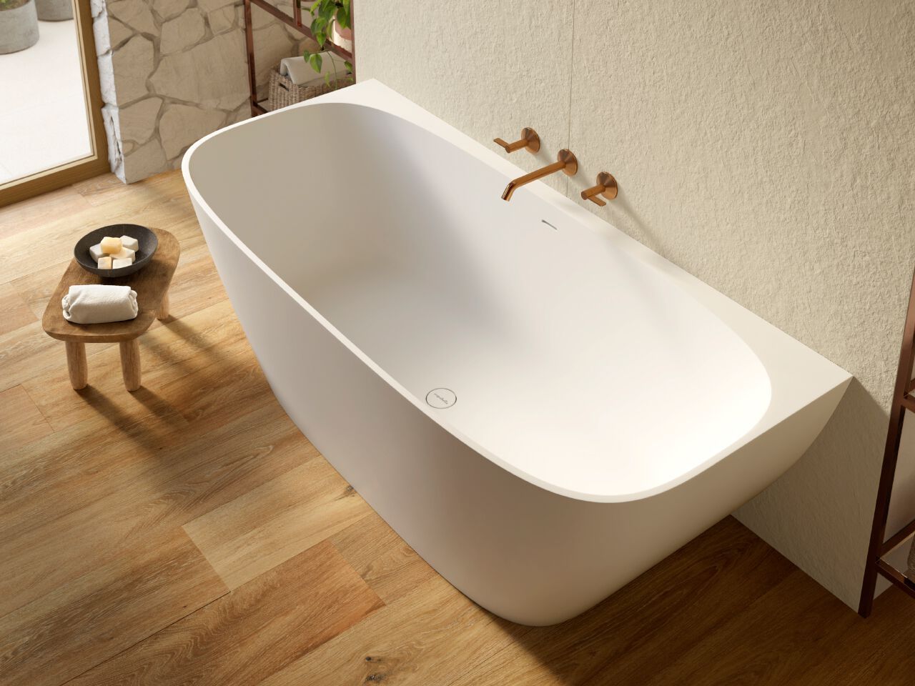 Овальная ванна в Долотеке© Acquabella Acquawhite ARCH-00083276 - Вид №1