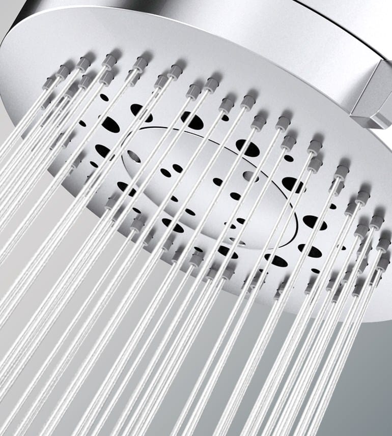 Настенная душевая головка с 3 струями Bossini ARCH-00106539 - Вид №2
