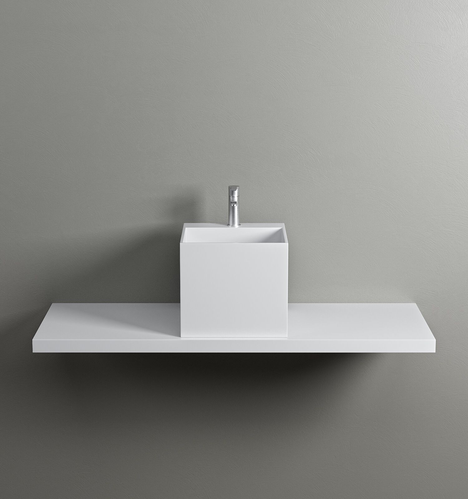 Квадратная столешница из Corian® Acquapazza Corian ® elements ARCH-00124628 - Вид №1