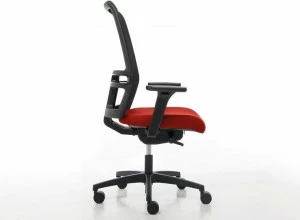 Linea Fabbrica Офисный стул 5 спиц с подлокотниками Omnia