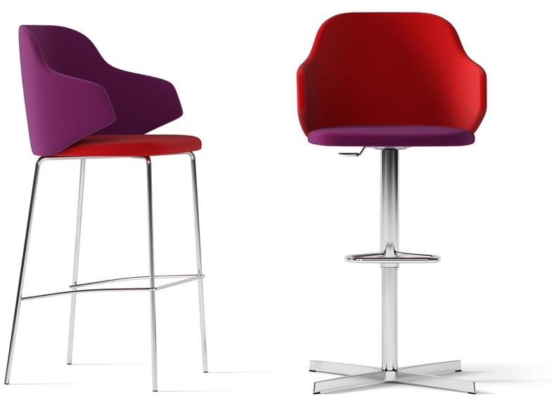 Arte & D Табурет барный поворотный с 4-мя спицами Host C 1656 g - Вид №1