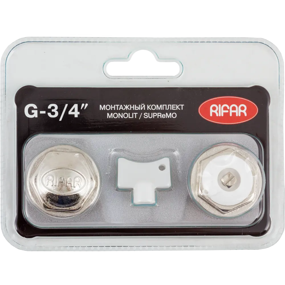 Комплект монтажный RIFAR для радиаторов Monolit/Supremo с воздухоотводчиком 82112641 STLM-0019347 - Вид №1