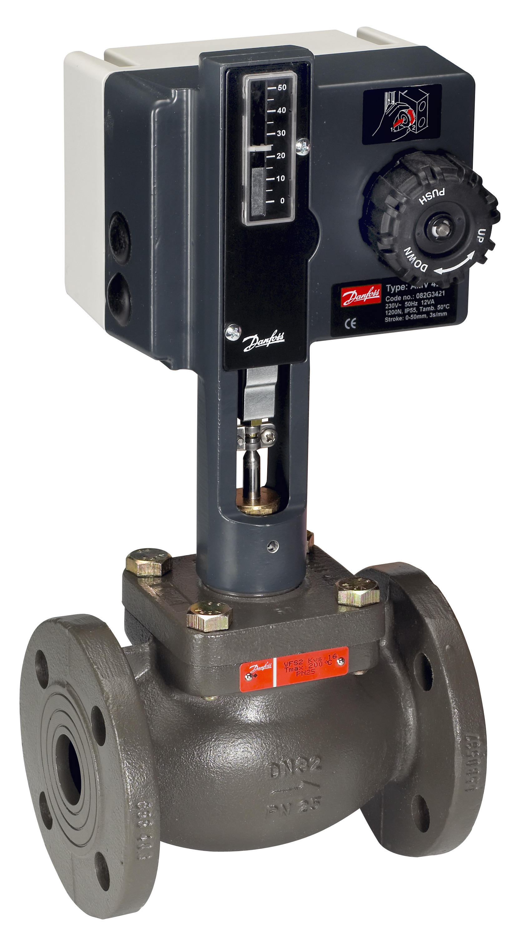 Danfoss Клапан регулирующий VFS 2 фланцевый Клапан двухходовой VFS 2 Ду 20 065B1520  - Вид №15