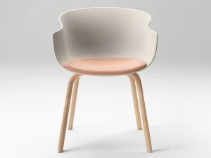 ONDARRETA Стул полипропиленовый с подлокотниками Bai