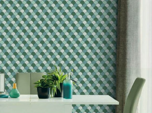 Нетканые обои с рисунком