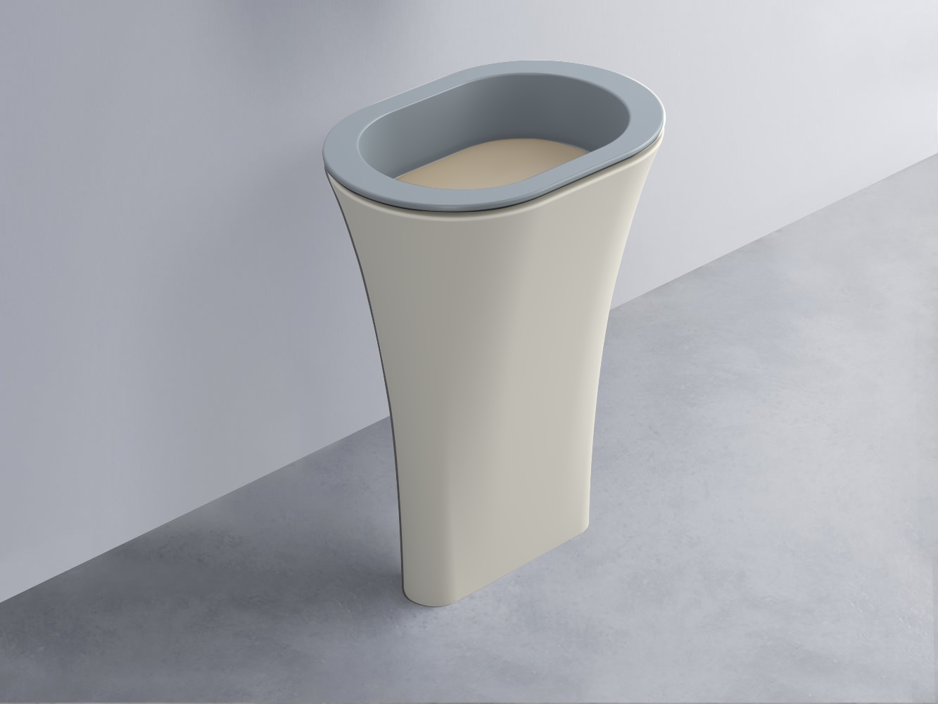 AMLA65-BR+AMPILO-AV+AMCOLO-TL Раковина Amedeo Ovale отдельностоящая cielo Enjoy + Amedeo Ceramica Cielo