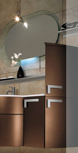 CL68 CALLA Комплект мебели для ванной комнаты 120 см ARDECO Ardeco S. R. L 42399 - Вид №2