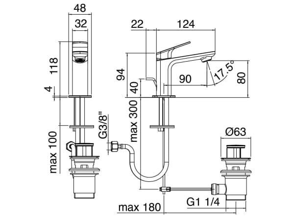 Смеситель для биде Zazzeri Surf ARCH-00053262 - Вид №2