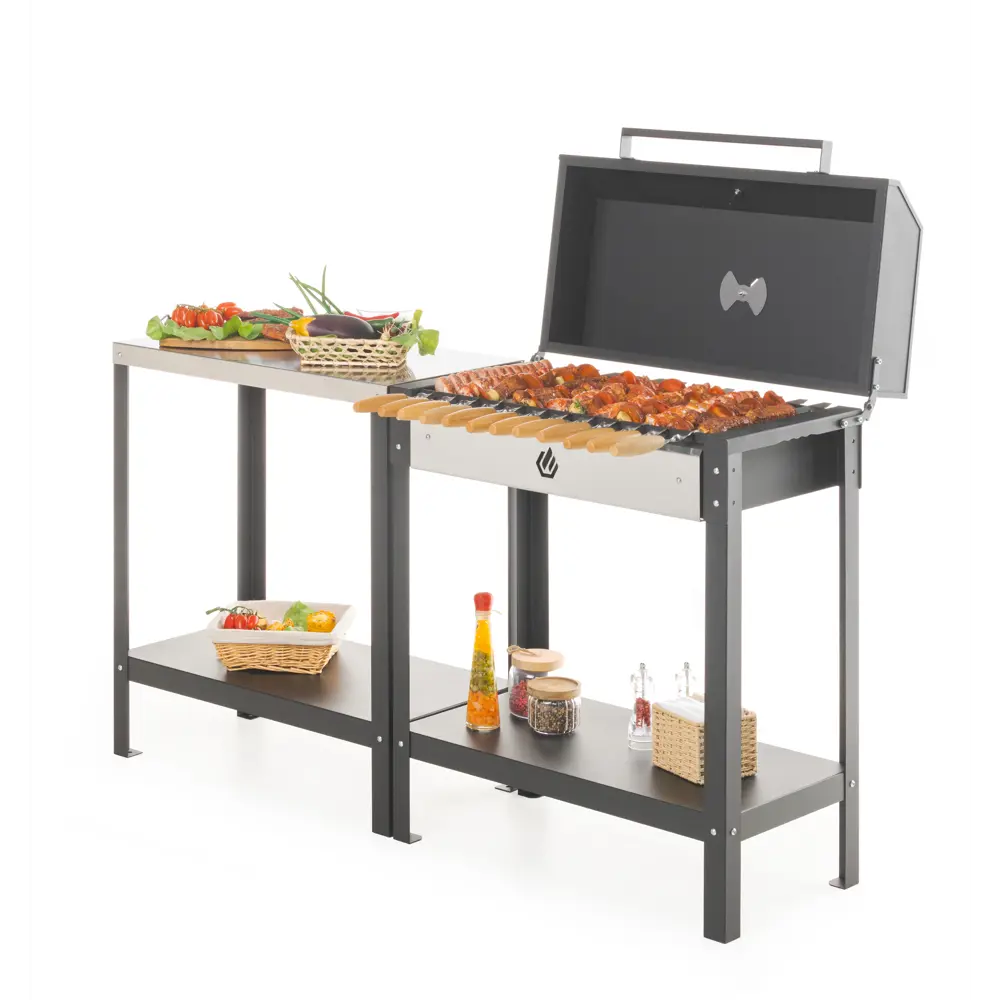 Гриль Gratar Primavera GP70 сталь 45.1x71.1x91.8 см STLM-2203046 - Вид №7