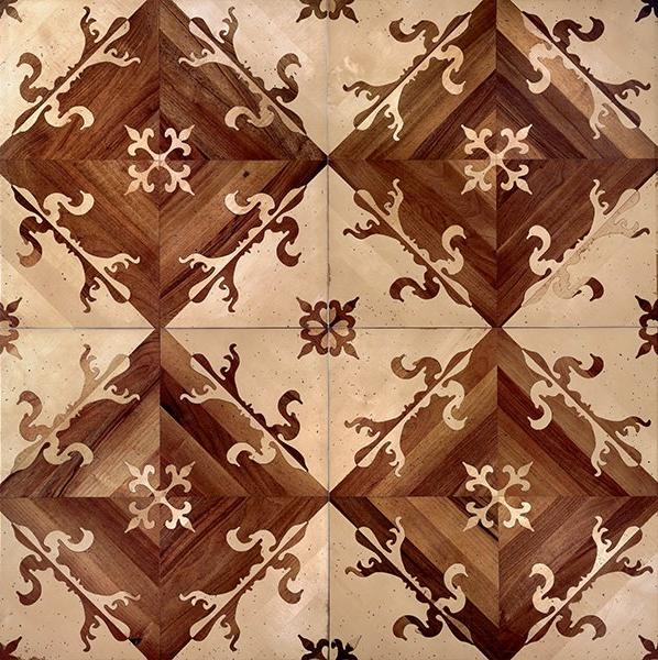 FOGLIE D'ORO Пол из ореха и клена I moduli heritage sun-id-1387522 - Вид №1