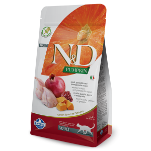 ПР0050187 Корм для кошек N&D Pumpkin Line перепелка сух. 1,5кг Farmina