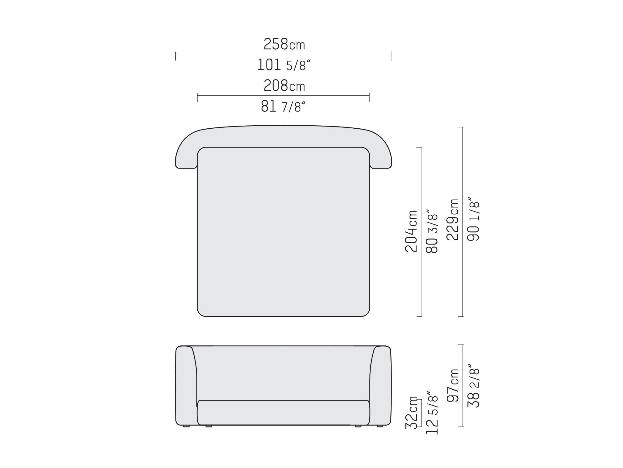 Двуспальная кровать с мягким изголовьем Piet Boon ARCH-00066113 - Вид №7