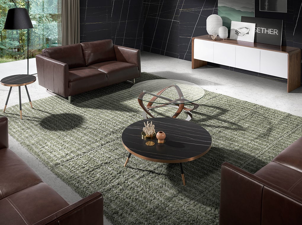 098771 Сервант MK1909SB ореховый с белыми дверцами Angel Cerda  - Вид №6