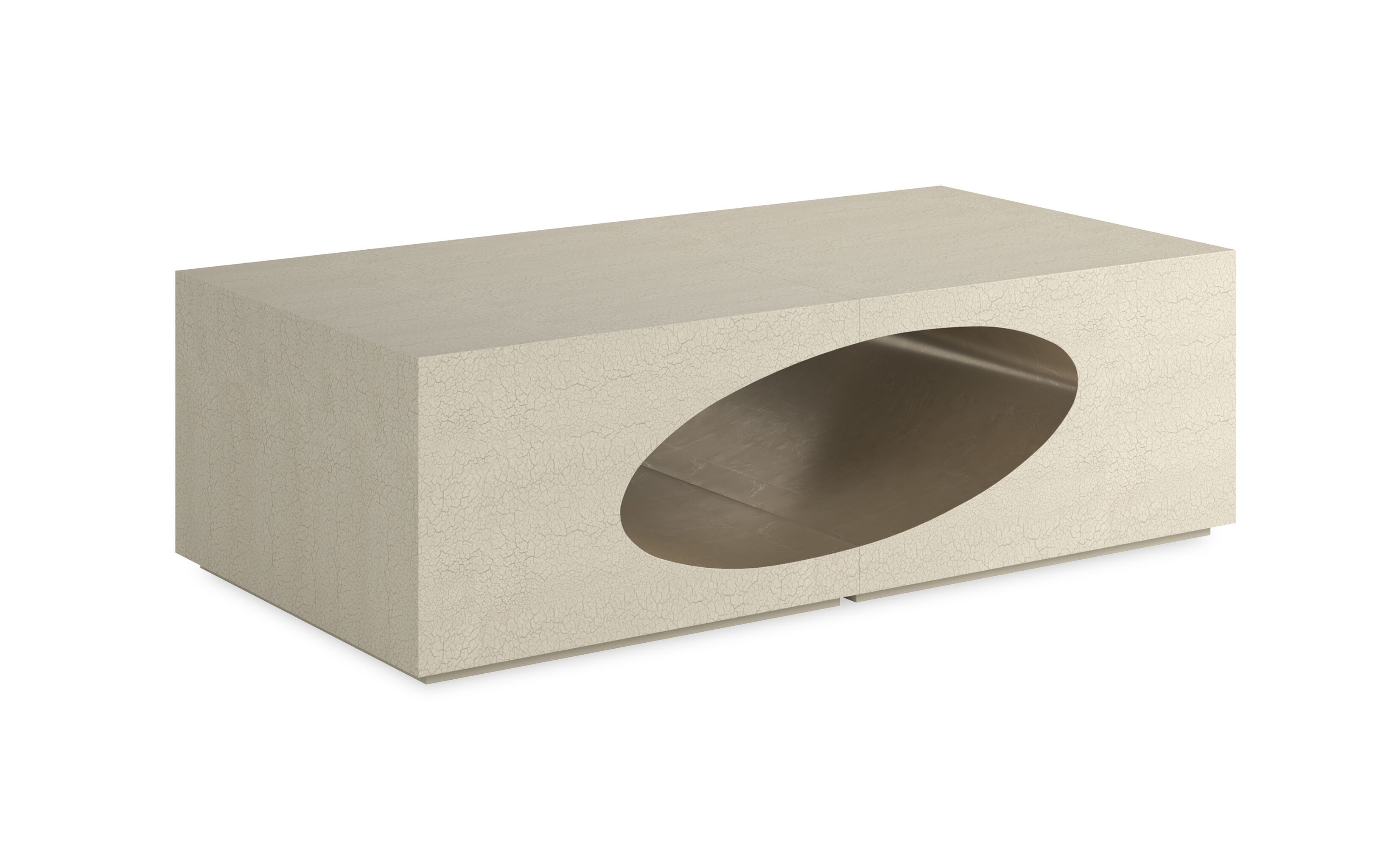 Деревянный прямоугольный журнальный столик Caracole Chasm ARCH-00133145 - Вид №1