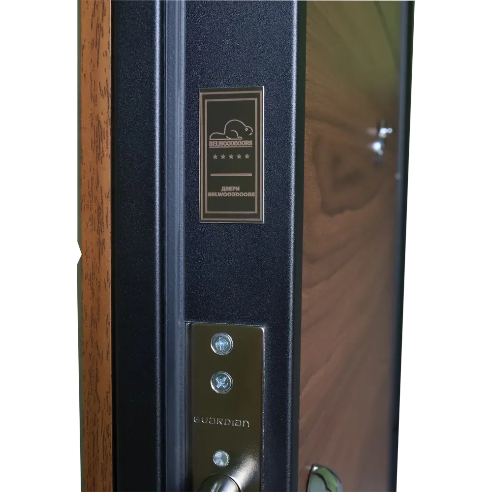 Дверь входная металлическая Модерн, 860 мм, левая, цвет белый BELWOODDOORS STLM-2123331 - Вид №4