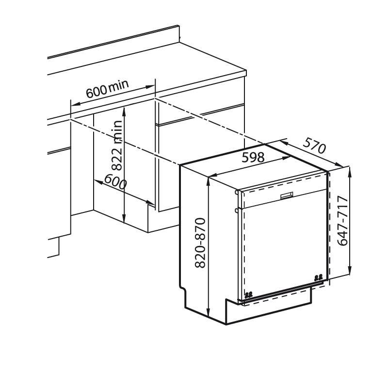 Foster Посудомоечная машина Elettra 2950 001 2950001 - Вид №1