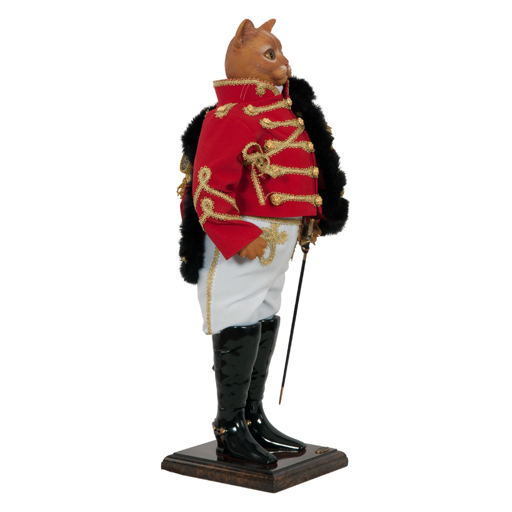 76091 Коллекционная кукла Кот Гусар Ламберт BOGACHO 4627163961502 - Вид №3