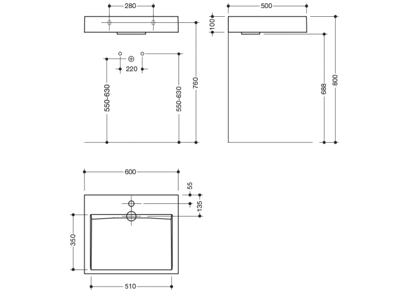 950.11.301 суета сует HEWI Waschtische  - Вид №9