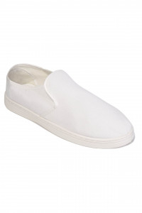 5040088 Слипоны на резинке белые  Медицинская обувь  размер 39