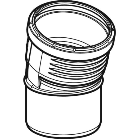 390.124.14.1 Отвод Geberit Silent-PP Geberit  - Вид №7