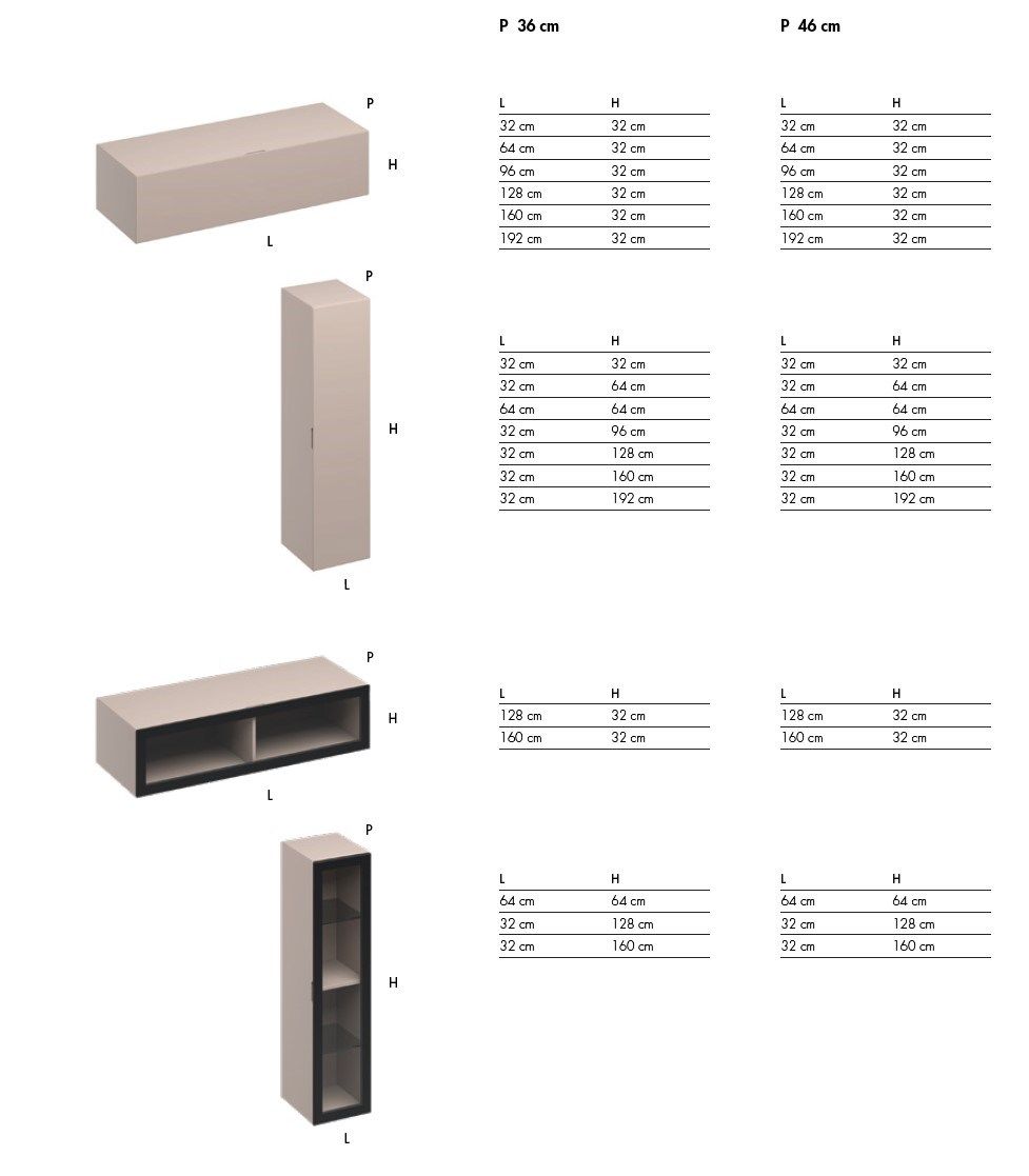 Деревянная оборудованная стена Olivieri CUBE 6 ARCH-00123672 - Вид №27